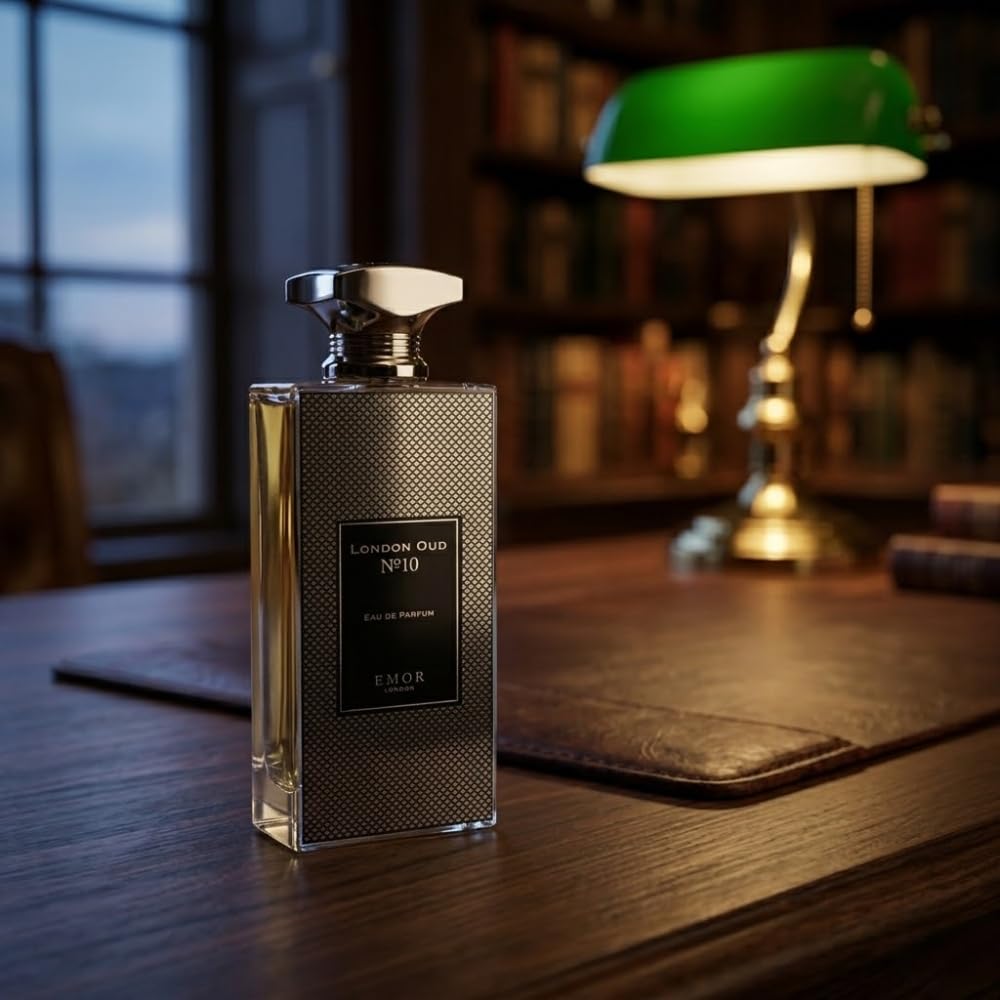 Amour London Oud No. 10 Eau de Parfum 125ml – Long-Lasting Spicy Leather Unisex Fragrance