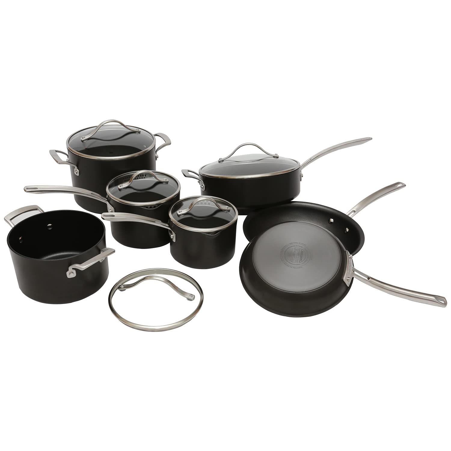 Kirkland Signature 12-piece Hard Anodized Cookware Set 1