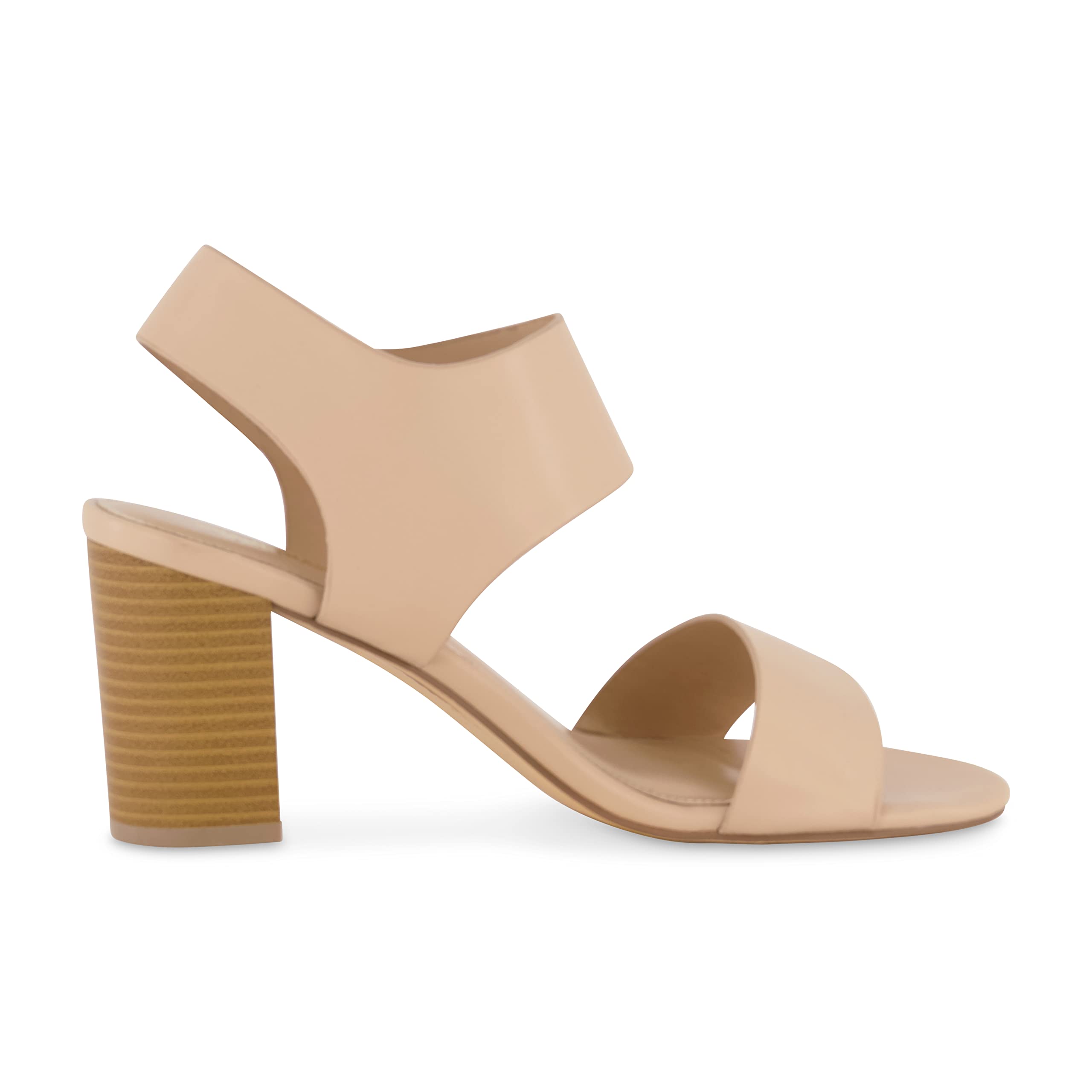 SIZE: 39.5 - CUSHIONAIRE Women's Talent cut out heel sandal +Memory Foam and Wide Widths Available