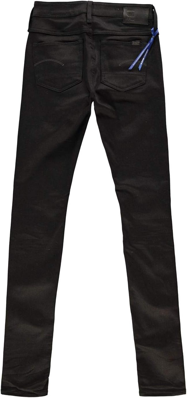 G-Star Raw WOMEN BLACK DENIM PANTS 60654-6245-1241