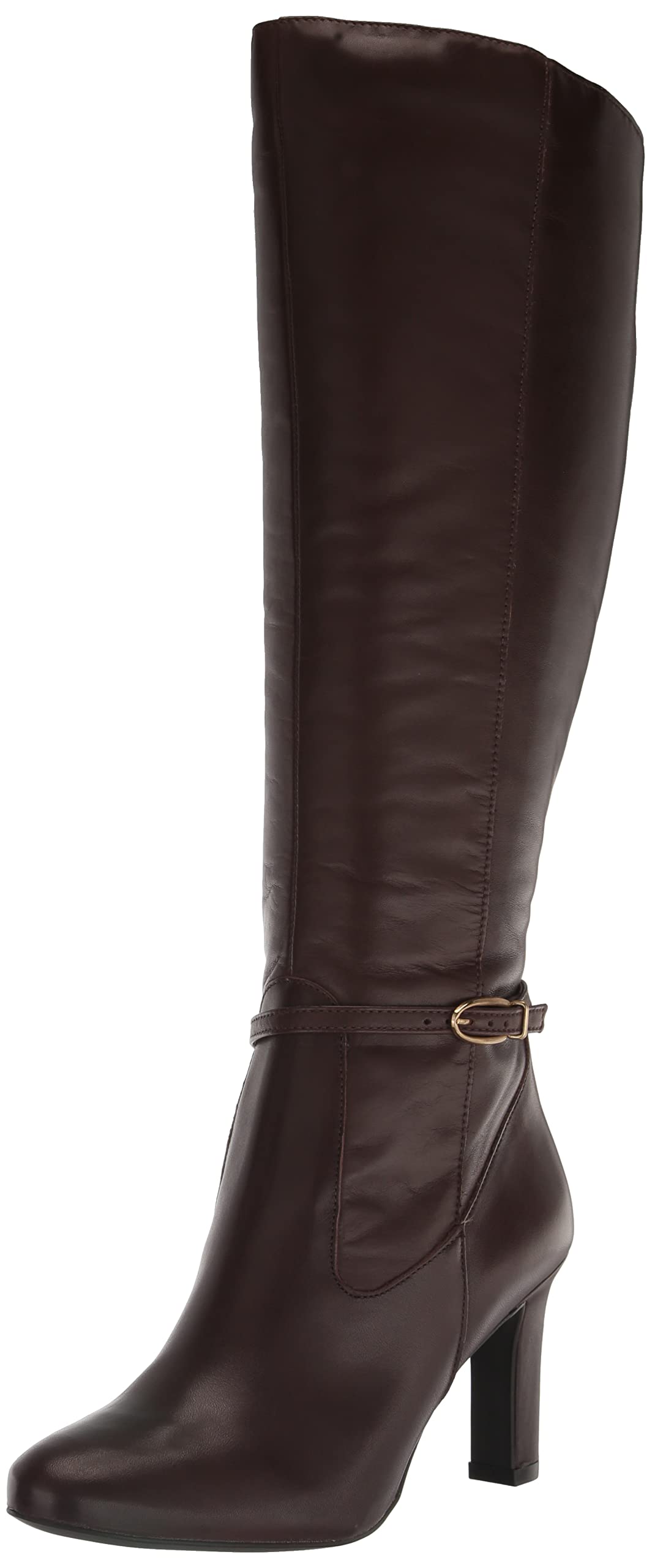SIZE: 35 - Naturalizer Women's Henny Knee High Boot Espresso Brown Leather
