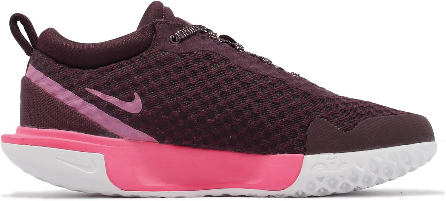 Nike Zoom Coat Pro HC Premium Women's Tennis Shoes Wmns Zoom Court Pro HC PRM Burgundy Pink Tennis DQ4683-600