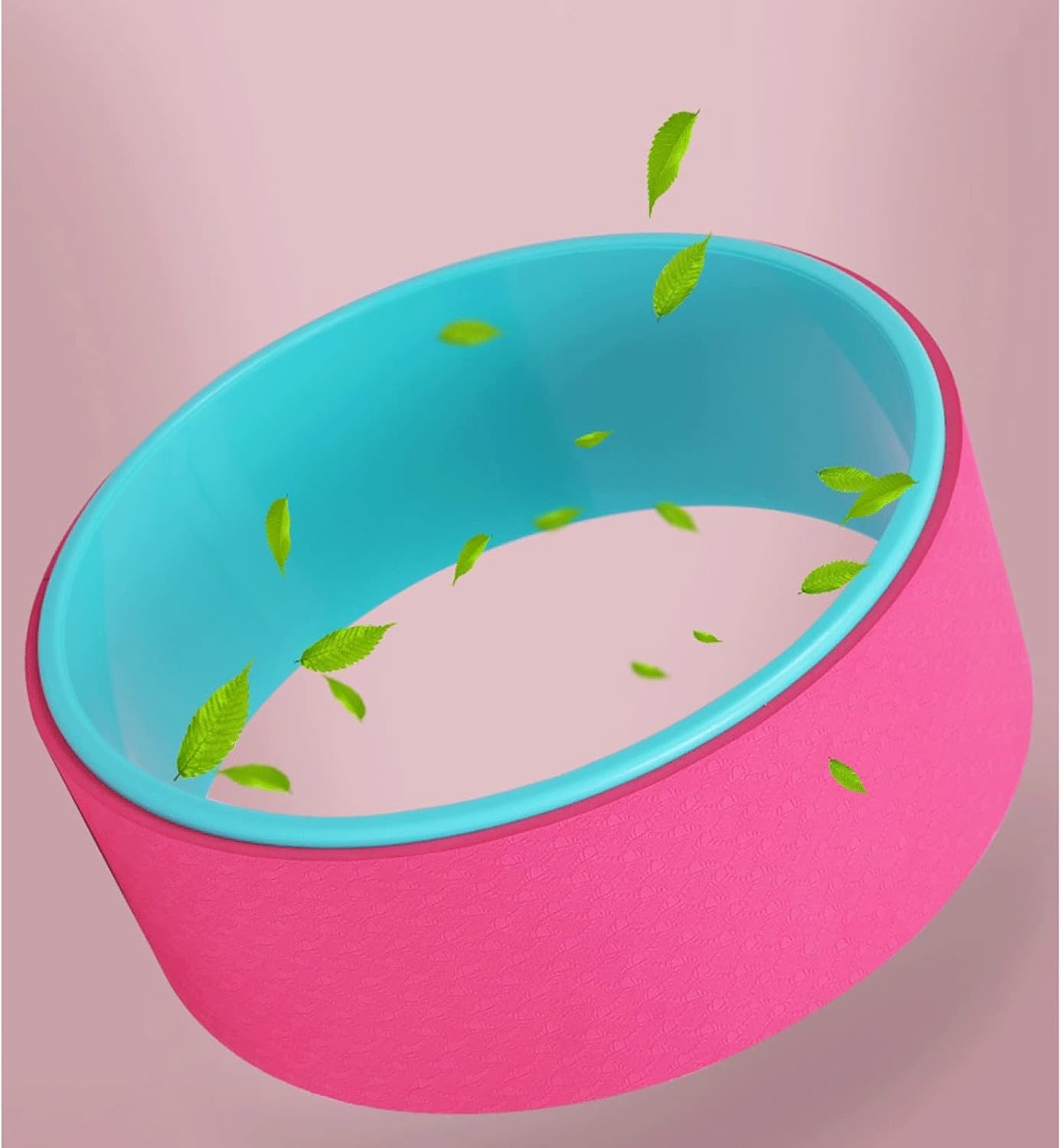 ZUMAHA Yoga Circle, Waist Shaper Circle Wheel, Gym Fitness Equipment, Pilates Circles, TPE Back Training Wheel