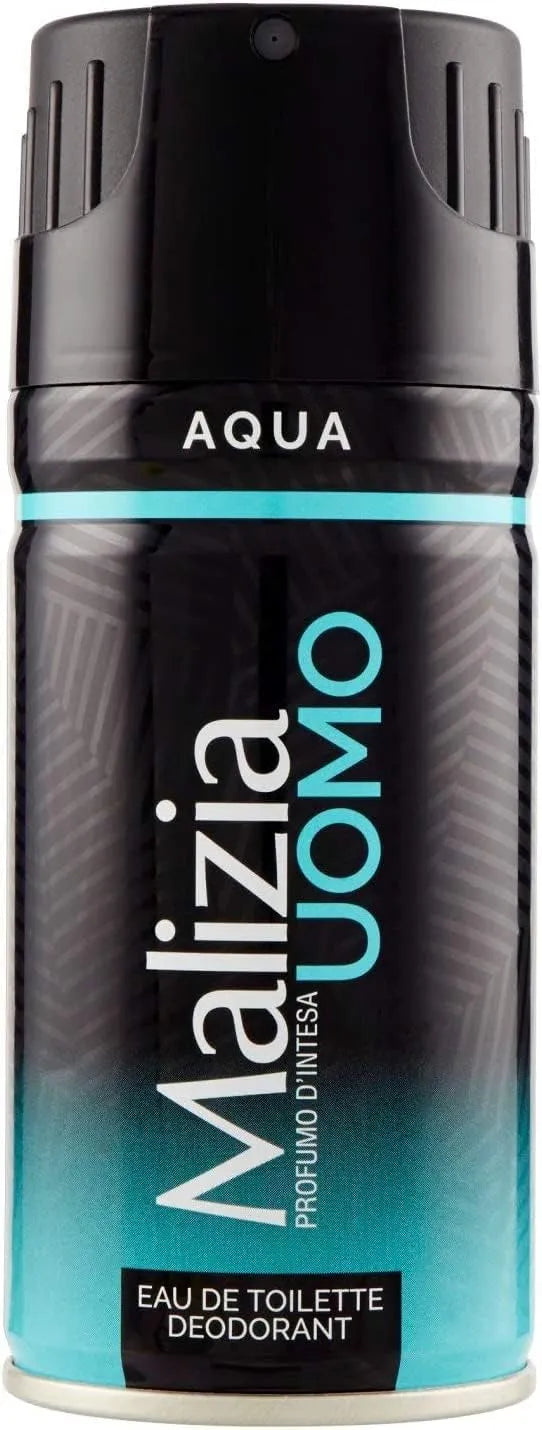 Malizia Aqua Eau De Toilette Deodorant For Men, 150 ml