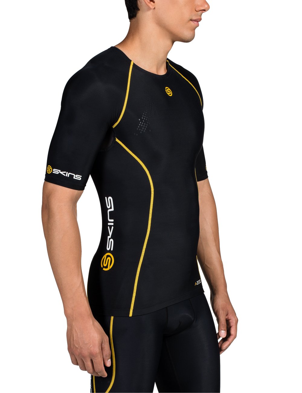 SKINS Men's A200 Short Sleeve Compression Top