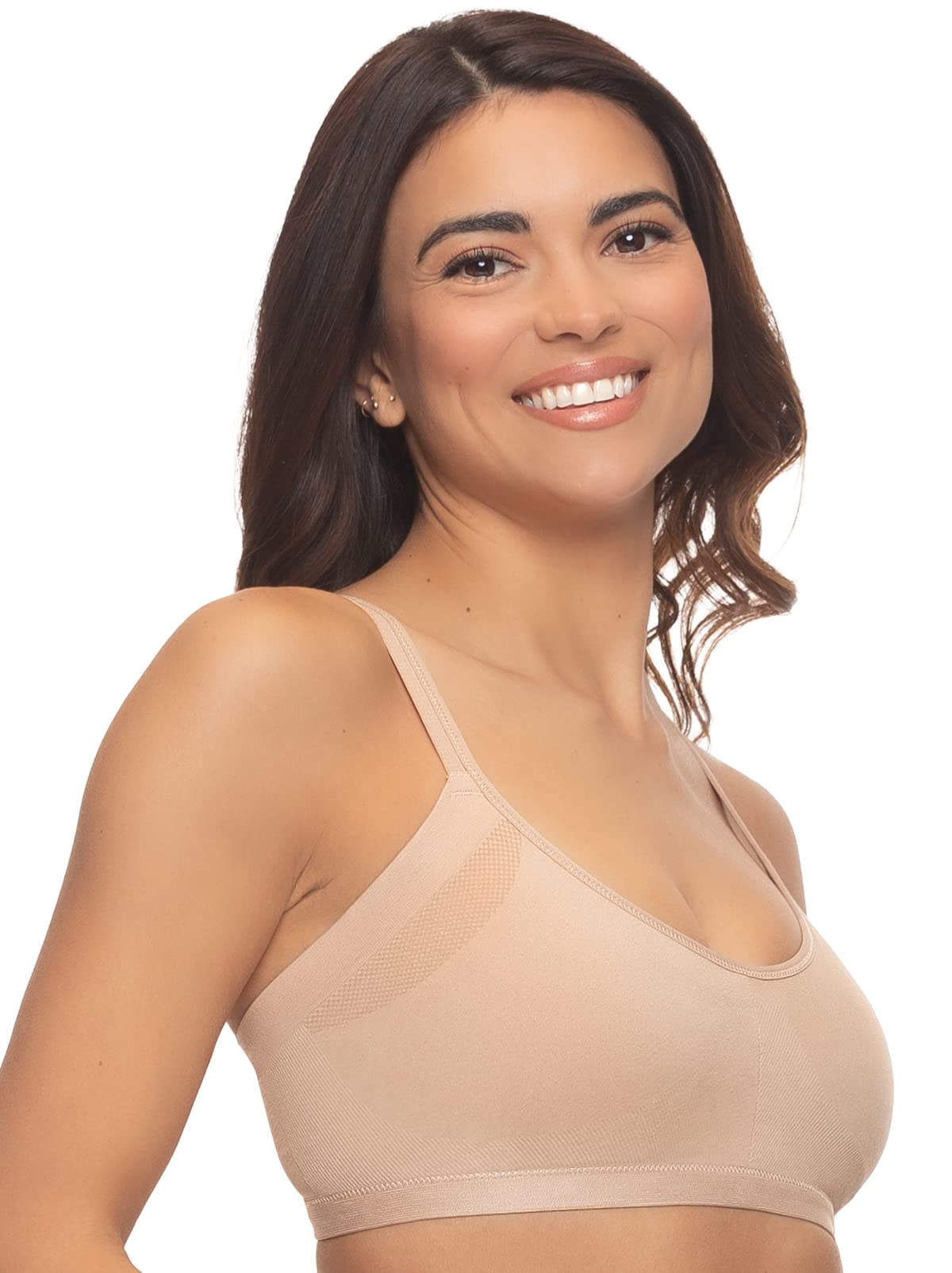 SIZE: XL - Felina | Wireless Seamless Side Smoothing Bra 2-Pack | Comfort | Support | Shape