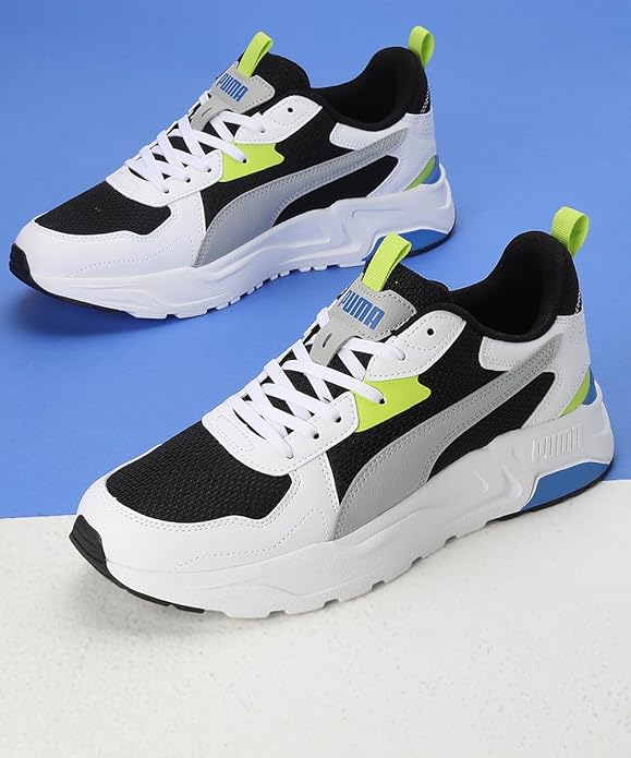 بوما ترينيتي لايت بوما أسود-رمادي فاتح بارد-أبيض 38929213