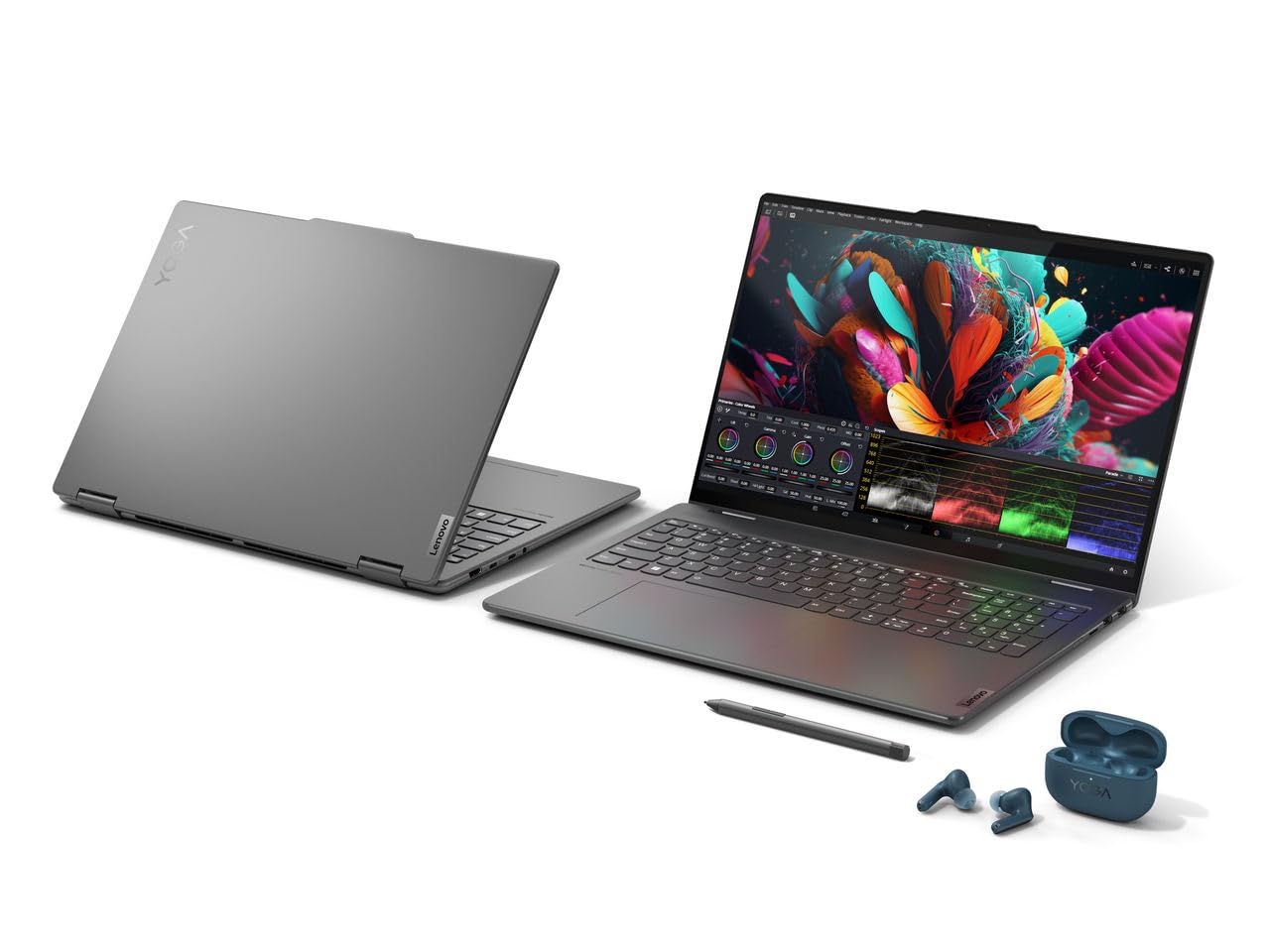 Lenovo Convertible Notebook Yoga 7 2-in-1, 14IML9 -14" OLED Touch Display, Intel U7-155H Processor, 16GB RAM, 1TB SSD, Integrated Intel® Arc™ Graphics, Win11, Storm Grey