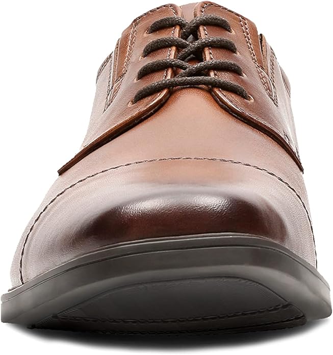 Clarks Men's Tyden Cap Oxford Shoe BRAWON