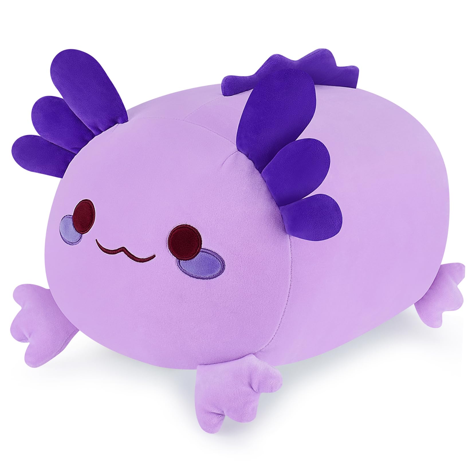 Cute Plush Pillow Stuffed Animal, (Purple Salamander,40 cm)