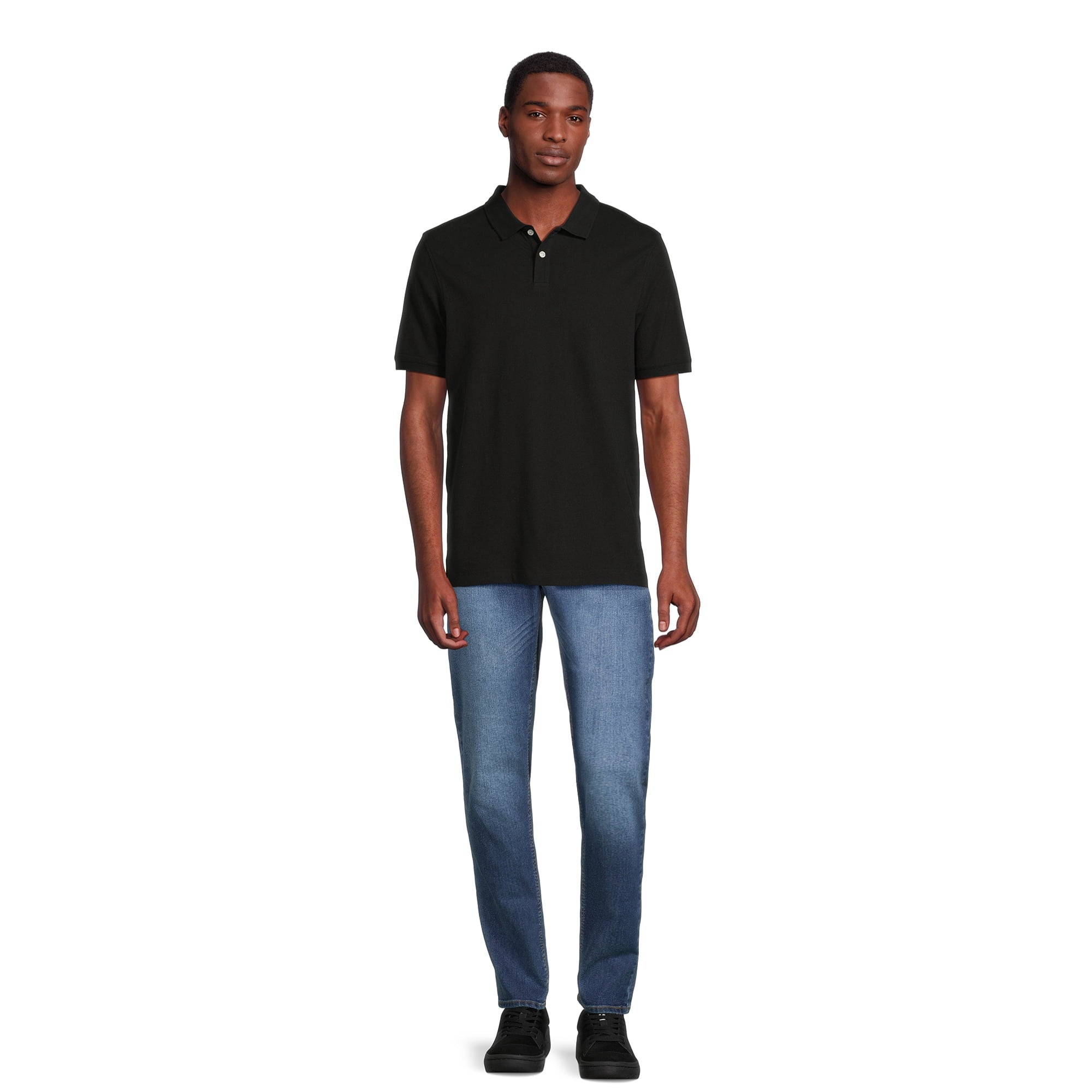 SIZE: XL - George Men's & Big Men's Pique Polo Shirt with Short Sleeves