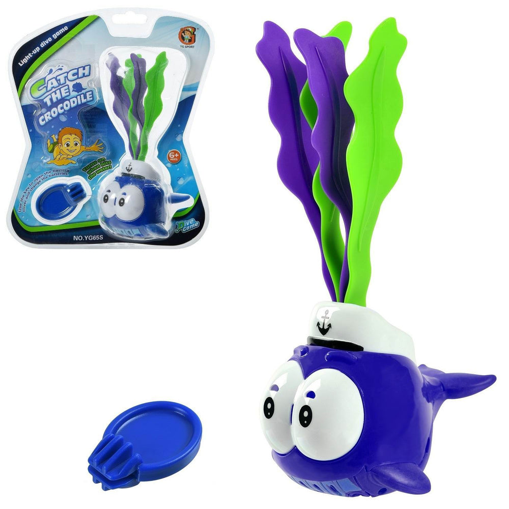 BUBZ diving fish in the pool dark BLUE COLOR