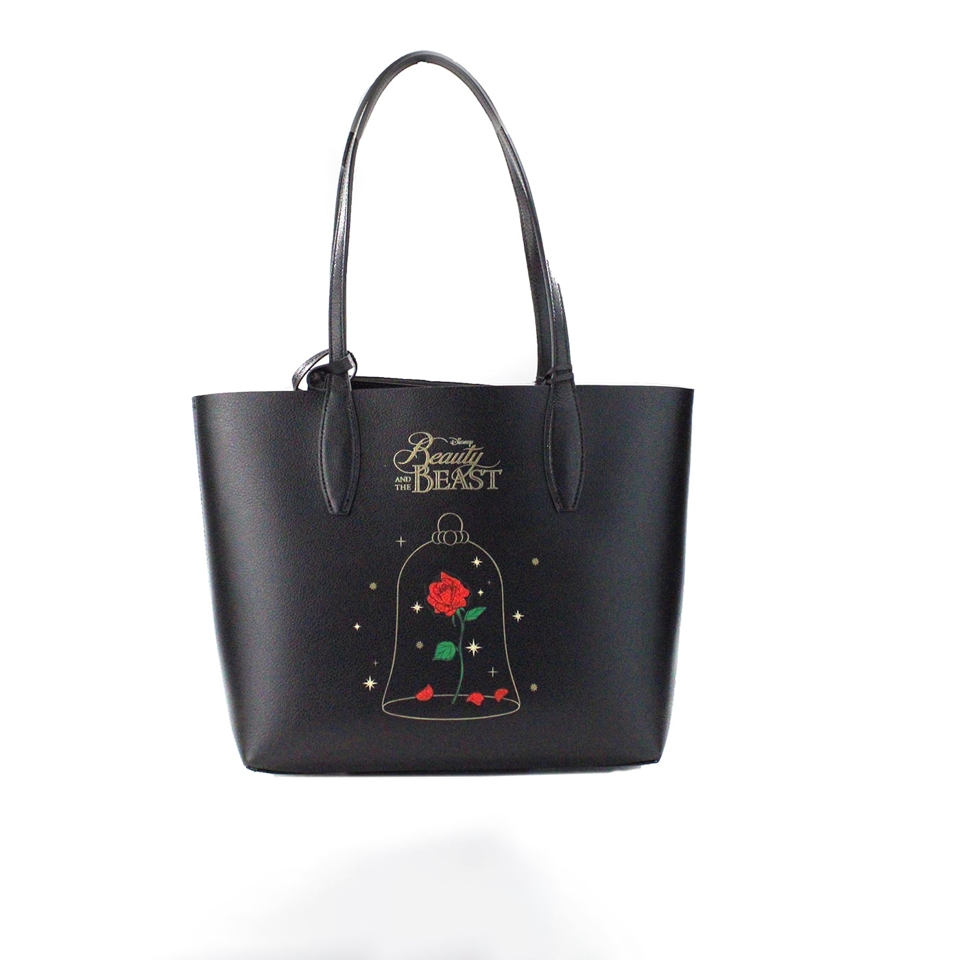 Kate Spade, Tote Bags, Female, Black, Size: ONE SIZE Beauty and the Beast Reversible Tote Bag