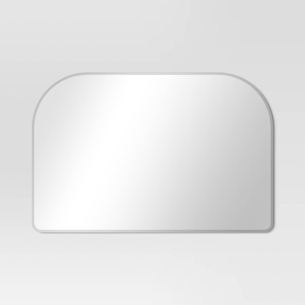 SEALED - 62CM X 92CM Mantle Frameless Mirror - Thresholdâ„¢