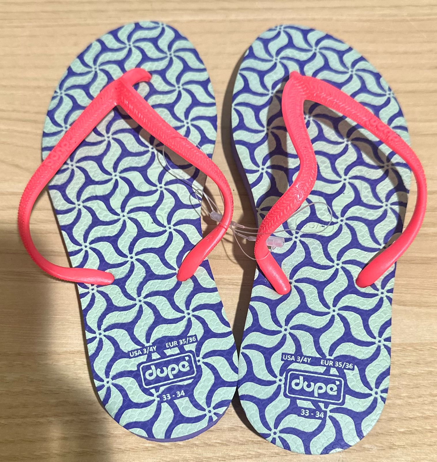 Dupe Flip Flop Design Slipper for Women