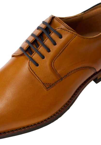 Clarks Craftarlo Men’s Tan Leather Lace-Up Shoes Light Brown