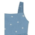 SIZE 2T - Wonder Nation Toddler Girl Ruffled Dress Sizes