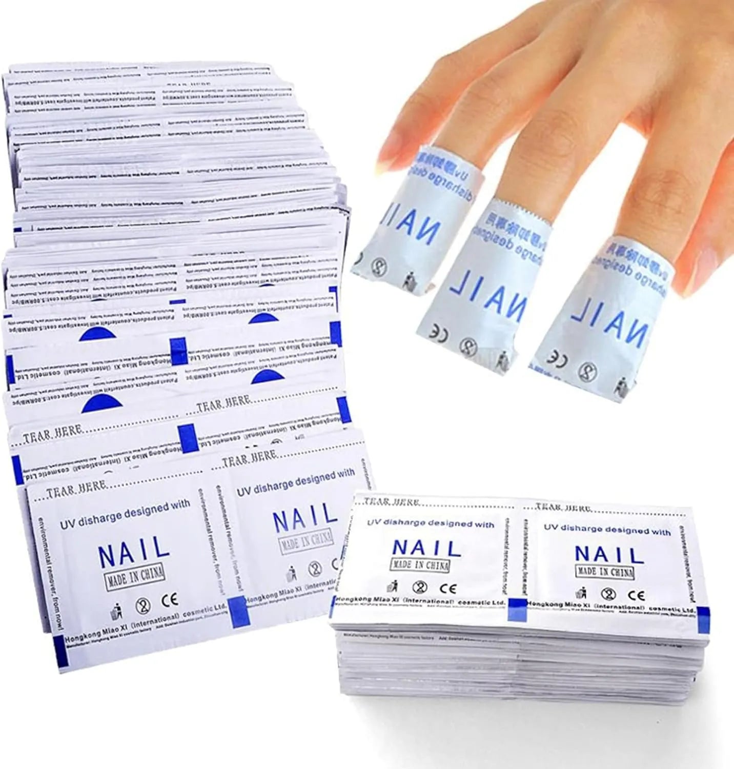 Oulac Nail Polish Removal Wraps Pack Of 200