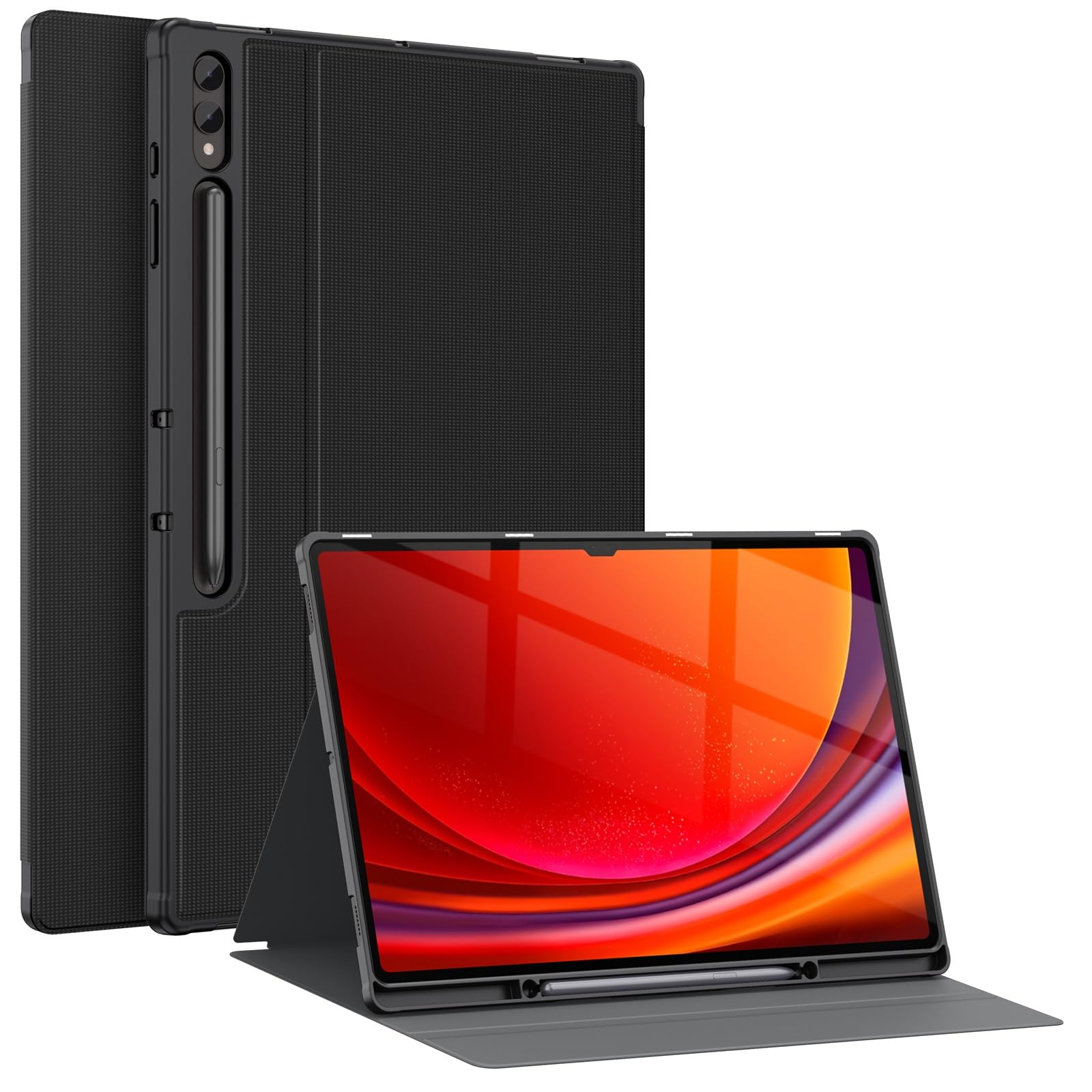 American Tourister Tranquil 3-piece Hardside Set (Blue). Size: 51 cm, 61 cm, 71 cm - D