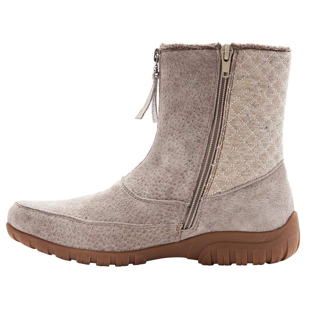 المقاس 40.5: حذاء Propet Delaney Mid Zip نسائي متوسط الطول