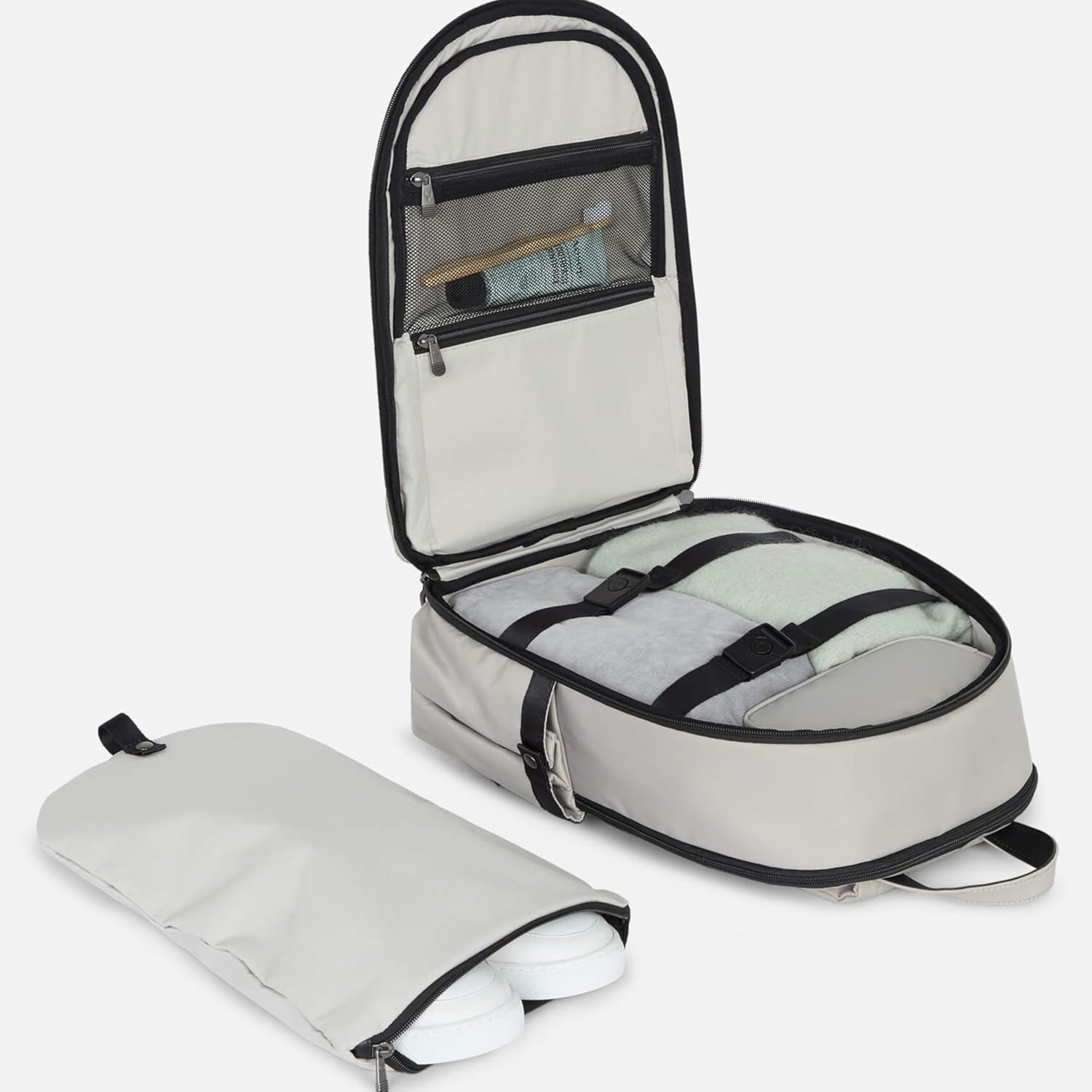 Antler classic Chelsea Daypack has been reimagined with extra space.