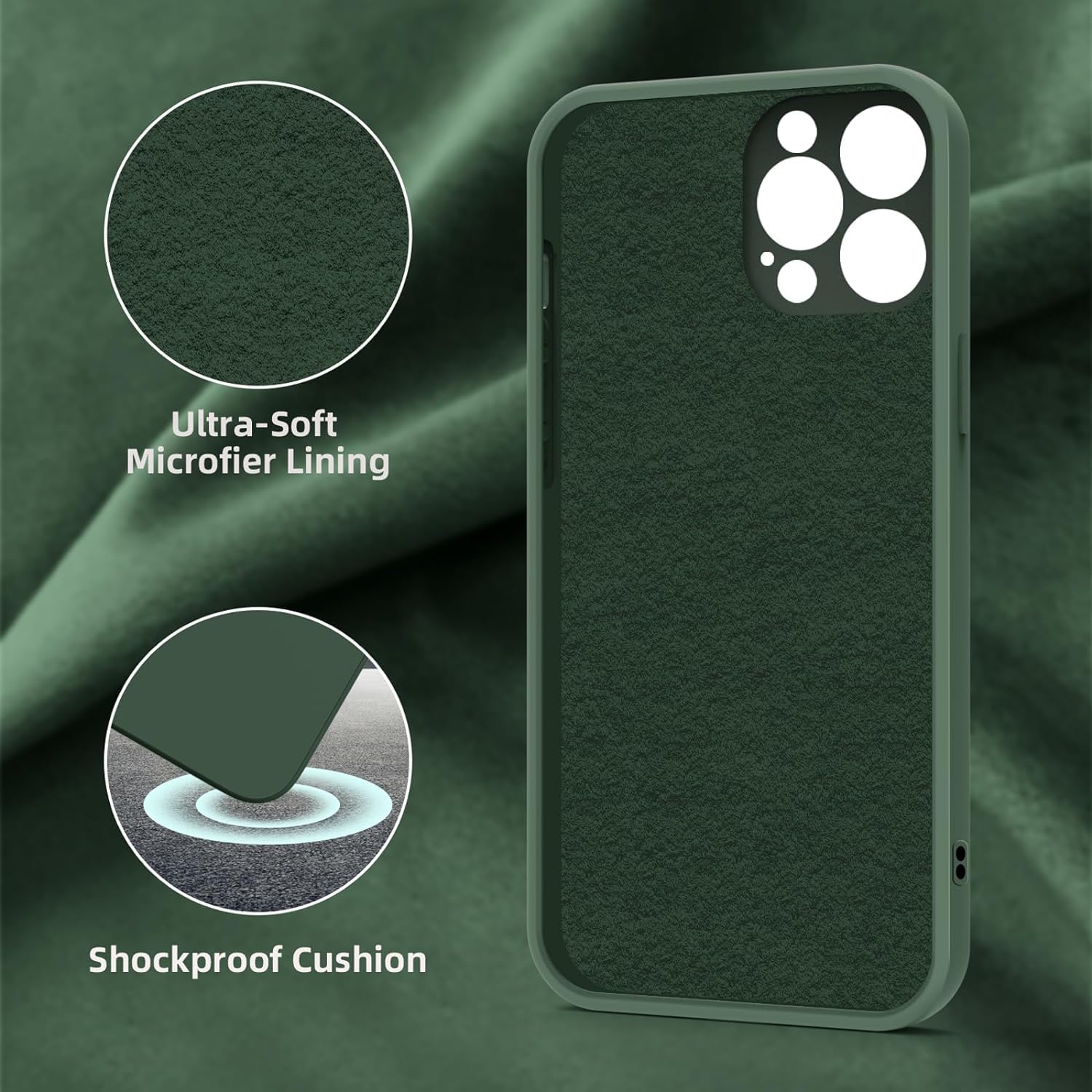 Dssairo iPhone 12 PRO Camera Protection Case