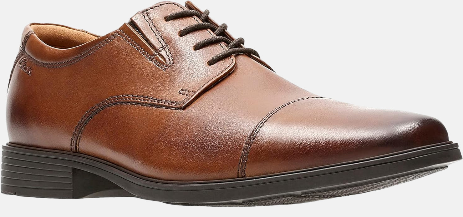 Clarks Men's Tyden Cap Oxford Shoe BRAWON