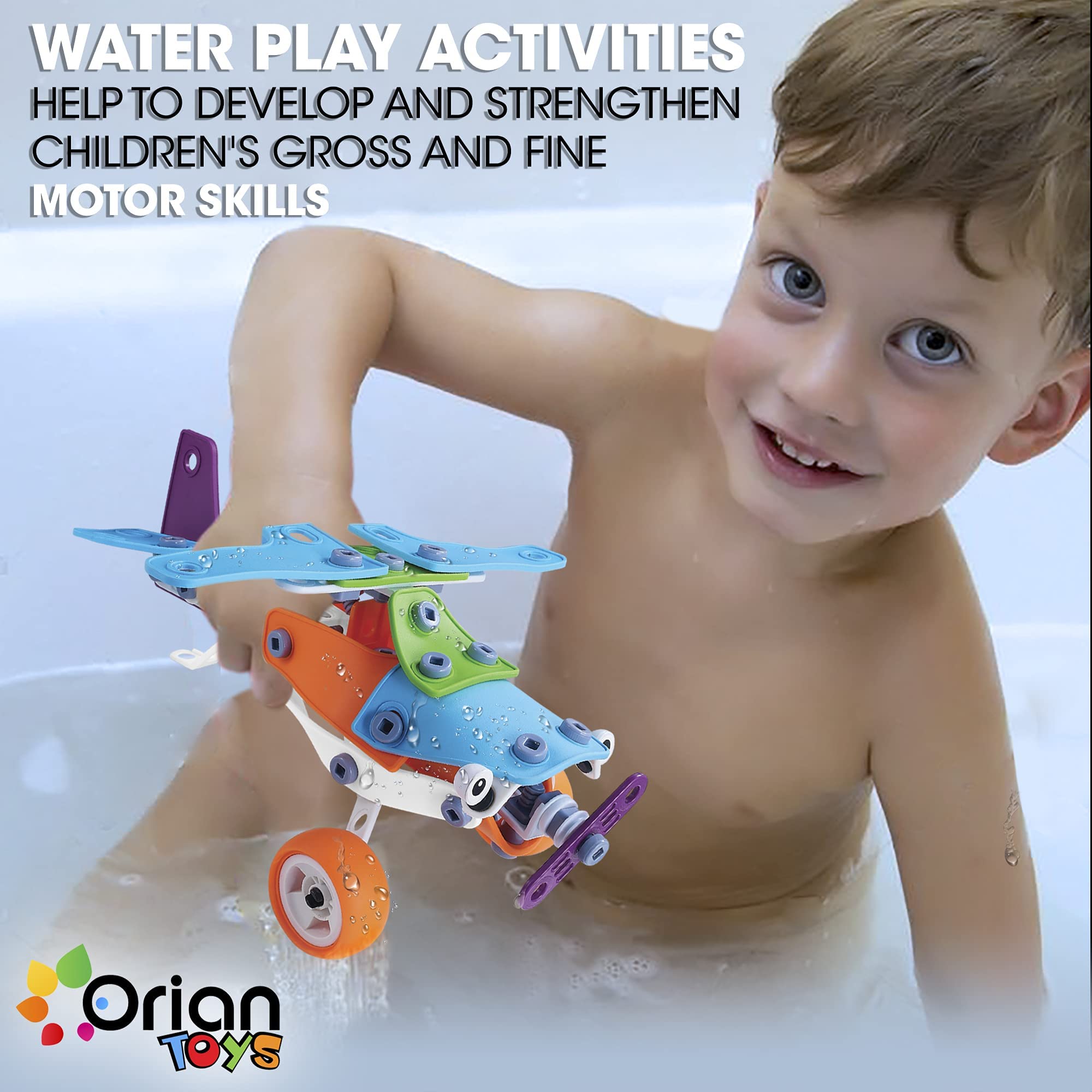 Orian 5 in 1 STEM Learning Toys for Boys and Girls, Best IQ Builder STEM Learning Toys