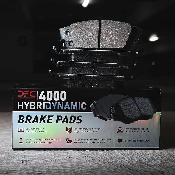 Brands For Less Dynamic Friction Company Rear 4000 HybriDynamic Brake Pads 4000-0228-00
