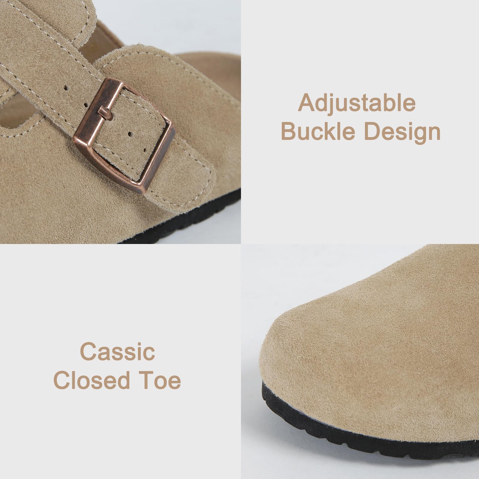 Size: 42 Aquatherm Sude Clog Womens