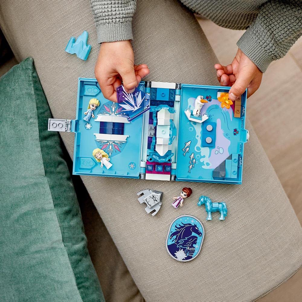 LEGO | Disney Princess Elsa and the Nokk Storybook Adventures 43189 Building Blocks Toy Set; Toys for Boys, Girls, and Kids (125 Pieces)