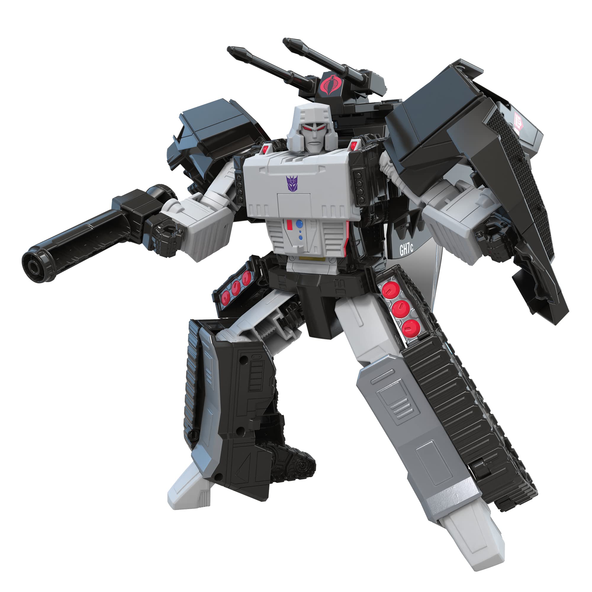 Transformers G.I. Joe Mash Up Megratron cobra Baroness figure set 27cm