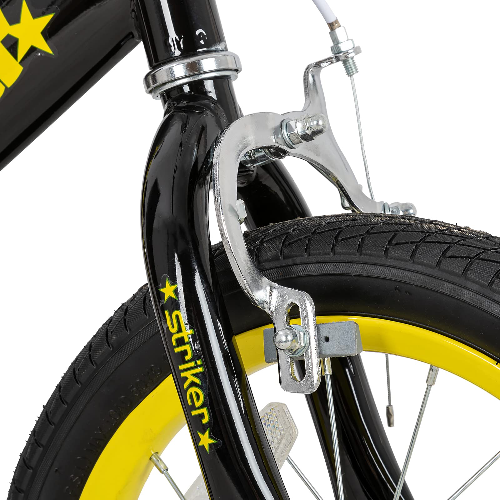 JOYSTAR 16 Inch Balance Bike for Big Kids 5 to 8 Years Old with Adjustable Seat, No Pedal Training Bicycle