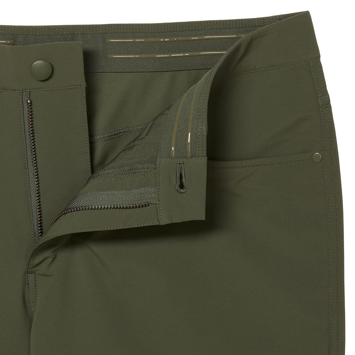 Size 32W X 30L - KIRKLAND Signature Men’s 5 Pocket Performance Pant (US, Waist Inseam, Regular, Green)