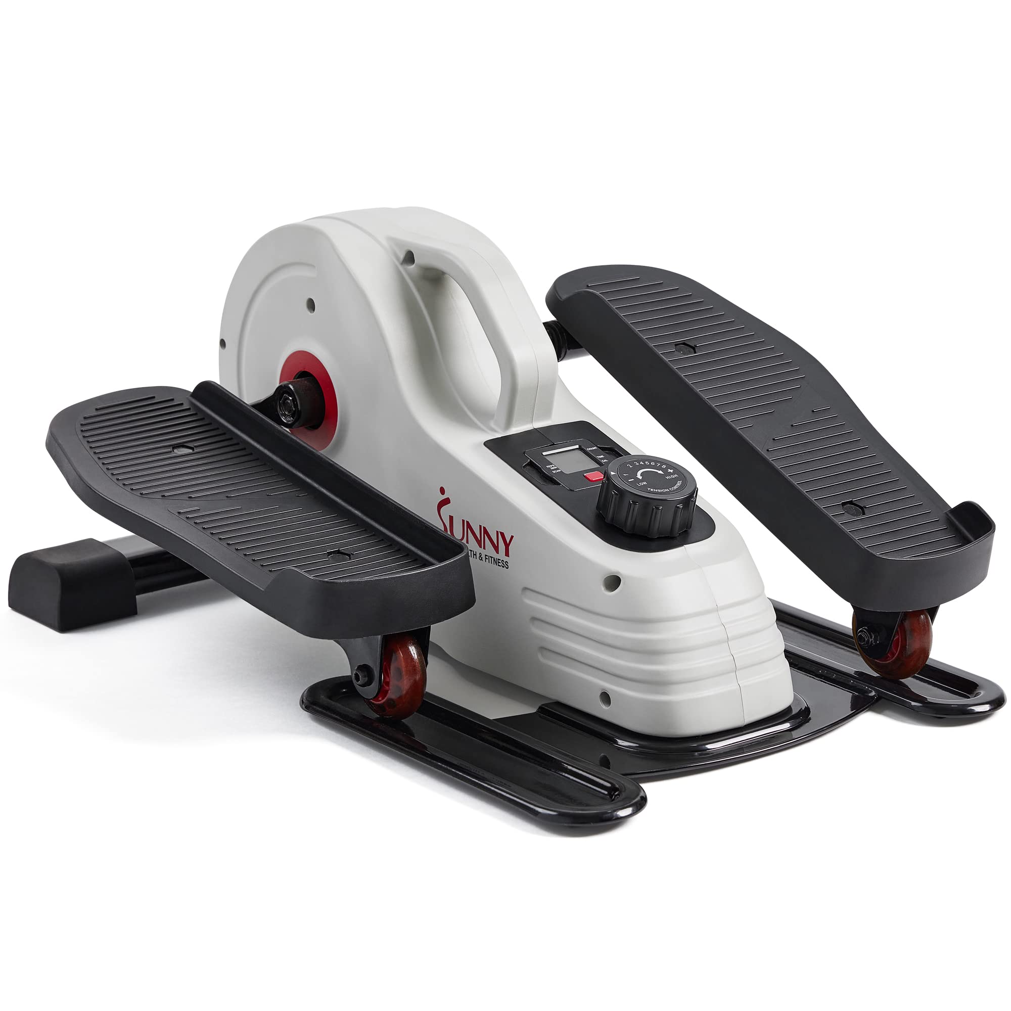 Sunny Health & Fitness Fully Assembled Magnetic Under Desk Elliptical Peddler