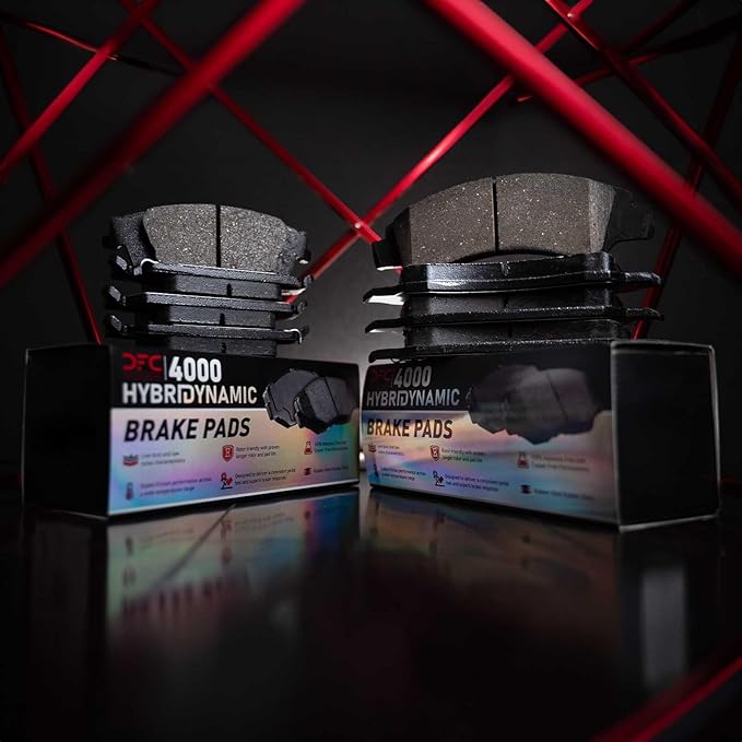 Brands For Less Dynamic Friction Company Rear 4000 HybriDynamic Brake Pads 4000-0228-00