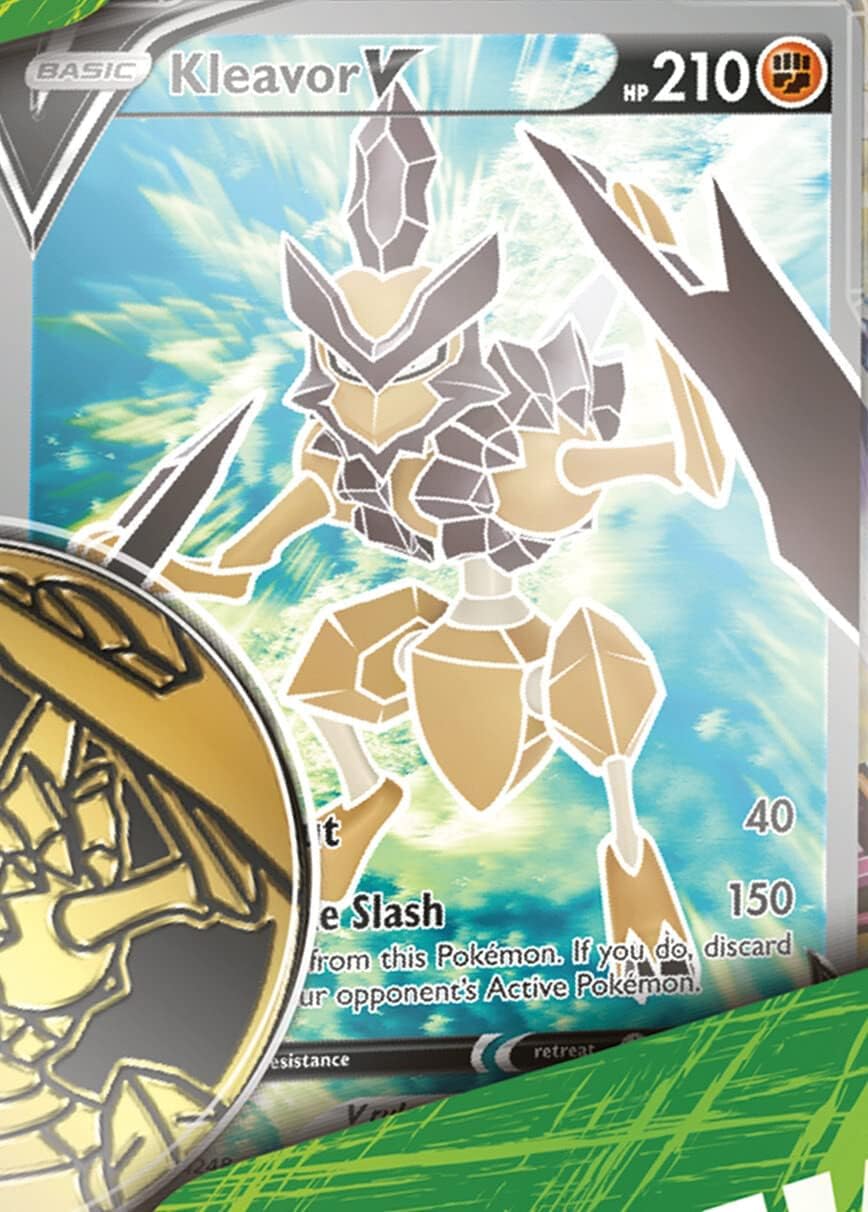 صندوق مجموعة بوكيمون TCG: Kleavor VSTAR - D