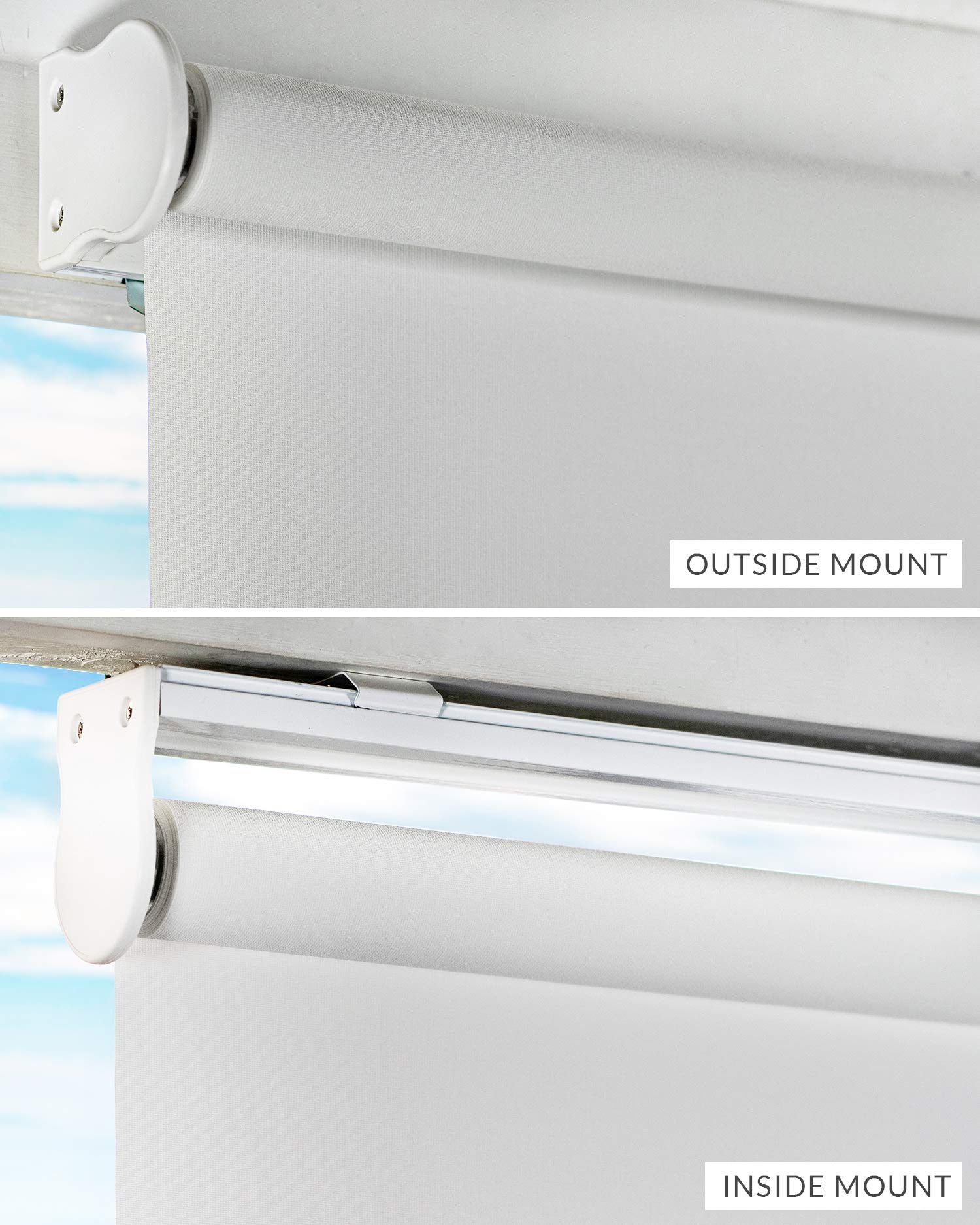 DEZ FURNISHINGS Cordless Light Filtering Cellular Shade