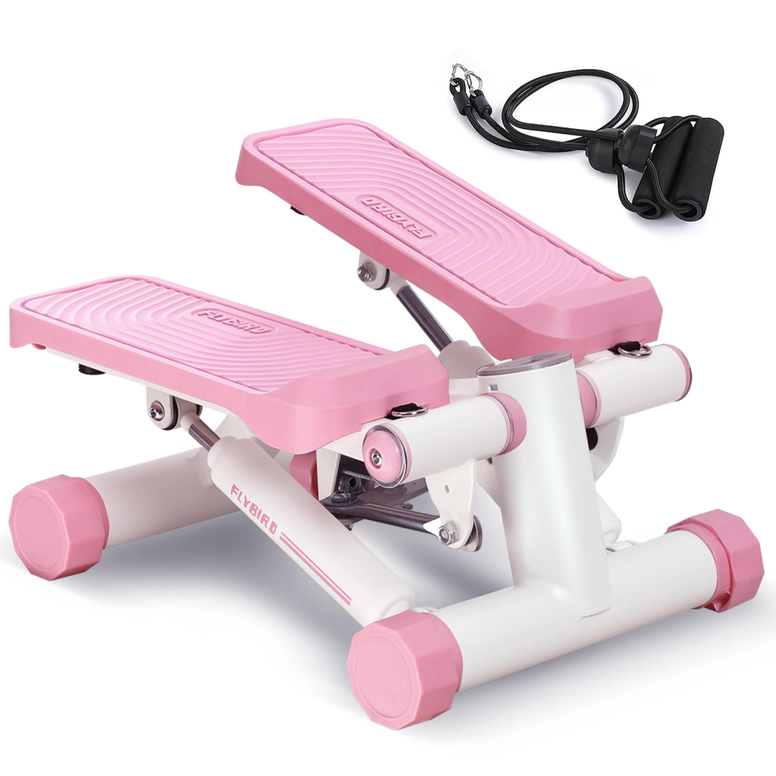 جهاز FLYBIRD Stepper للتمرين، جهاز صعود الدرج مع أشرطة مقاومة