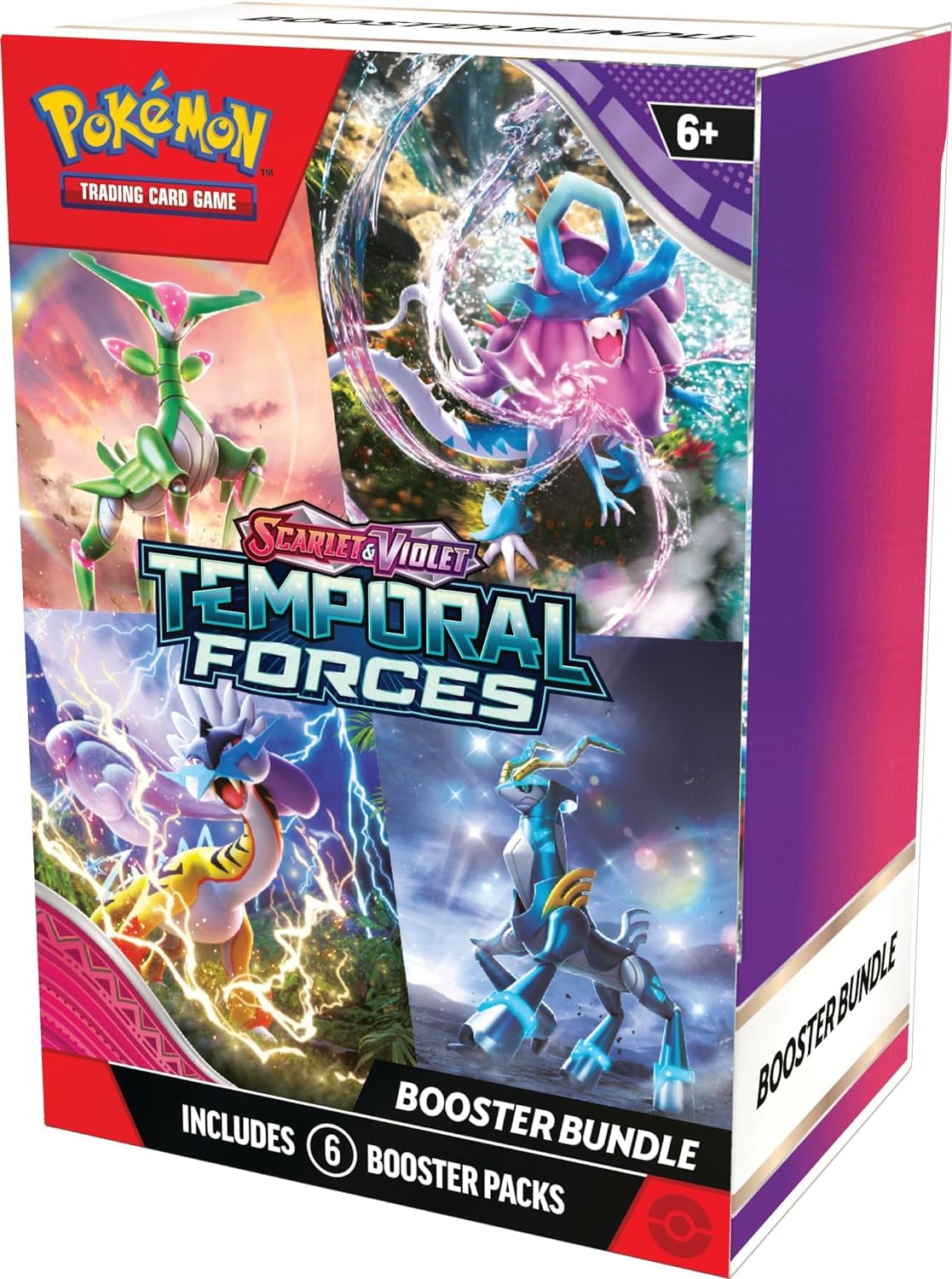 Pokemon TCG: Scarlet and Violet: Temporal Forces: Booster Bundle (Parts Only)