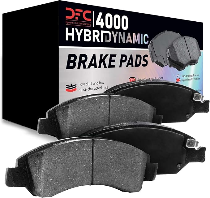 Brands For Less Dynamic Friction Company Rear 4000 HybriDynamic Brake Pads 4000-0228-00