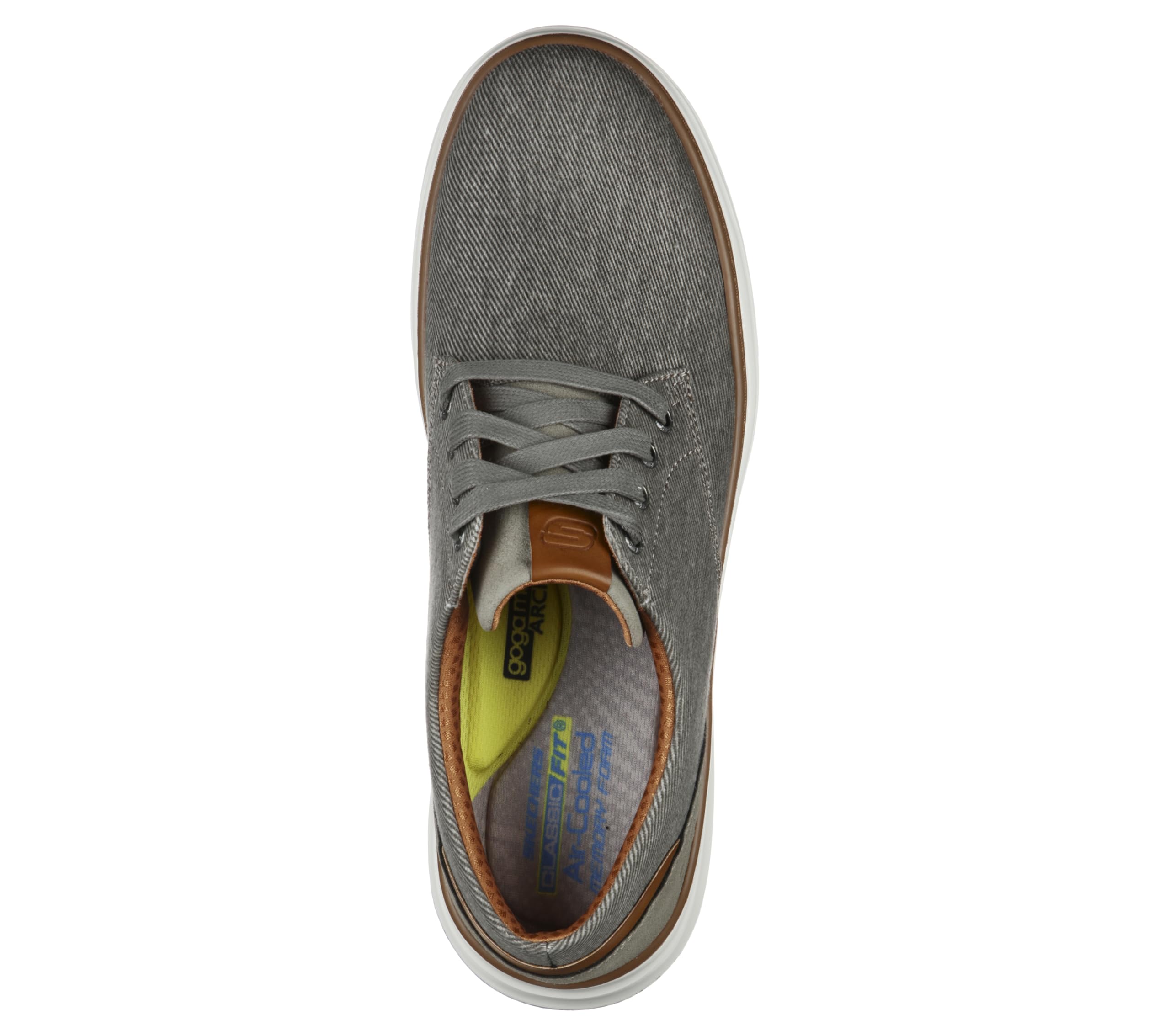 SIZE: 45 - Skechers Men's Moreno Canvas Oxford