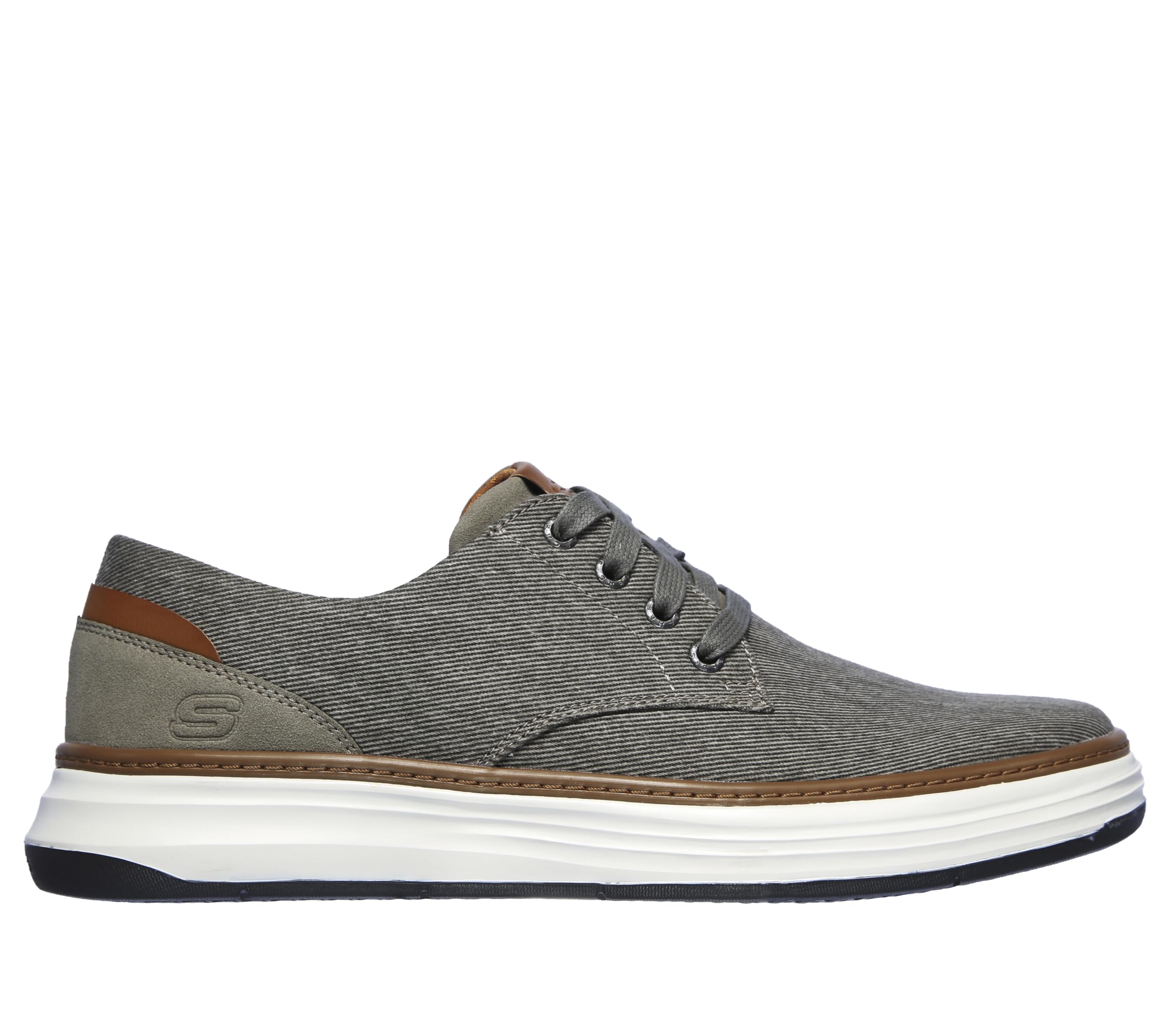 SIZE: 45 - Skechers Men's Moreno Canvas Oxford