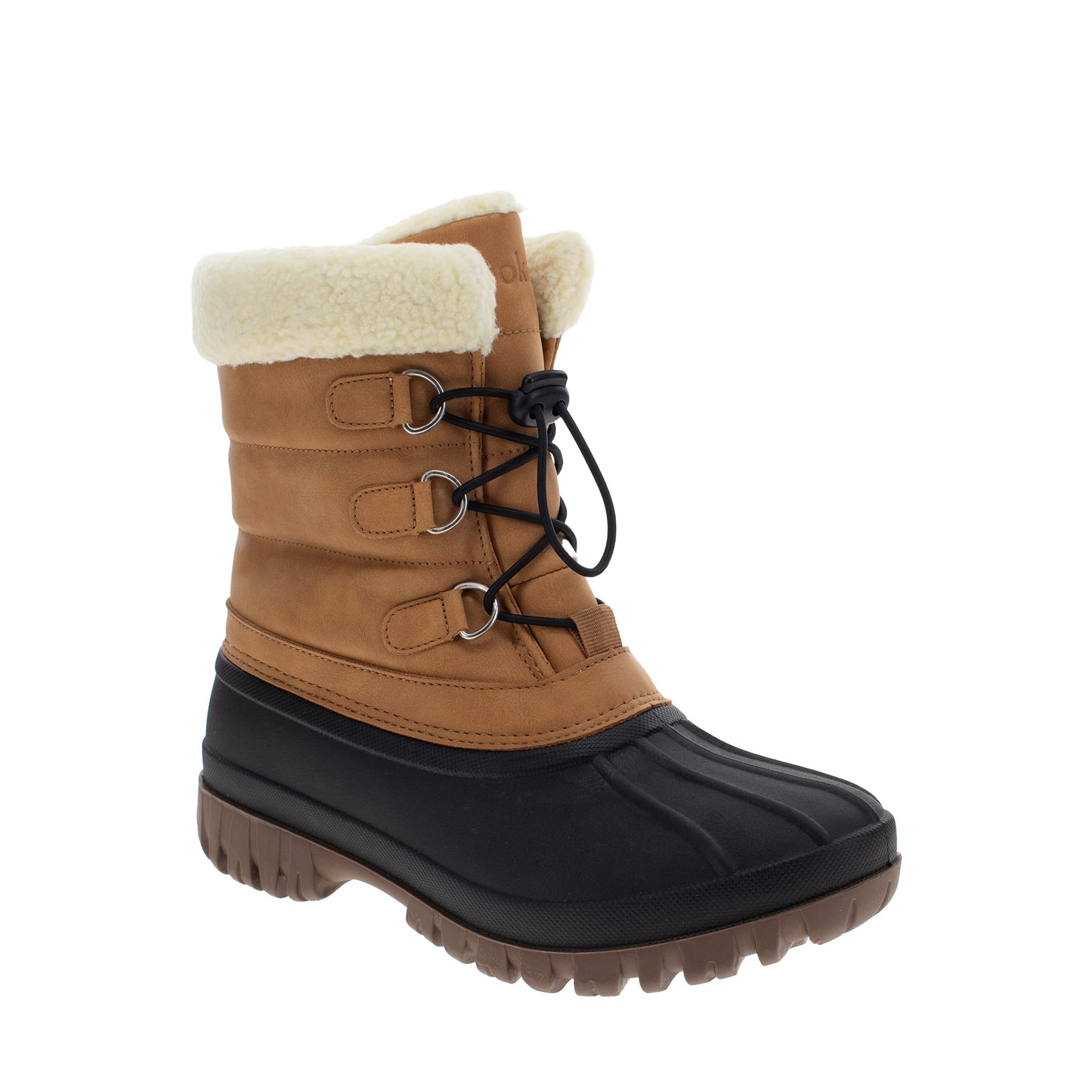 Size: 39 - Chooka Warm Insulated Plush Lined Waterproof Mid Calf Winter Snow Boots womens Snow Boot