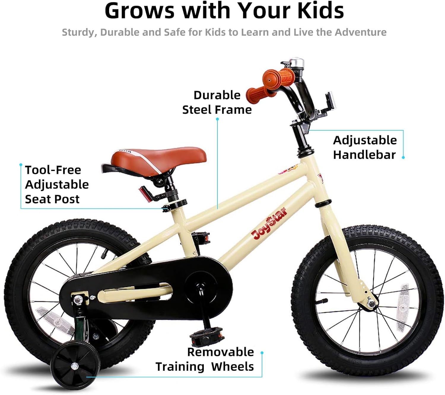 JOYSTAR Kids Bike for Ages 2-12 Years Old Boys Girls