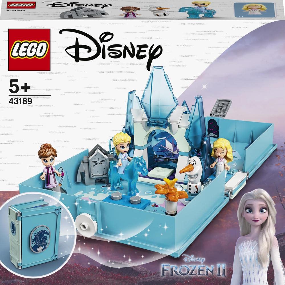 LEGO | Disney Princess Elsa and the Nokk Storybook Adventures 43189 Building Blocks Toy Set; Toys for Boys, Girls, and Kids (125 Pieces)