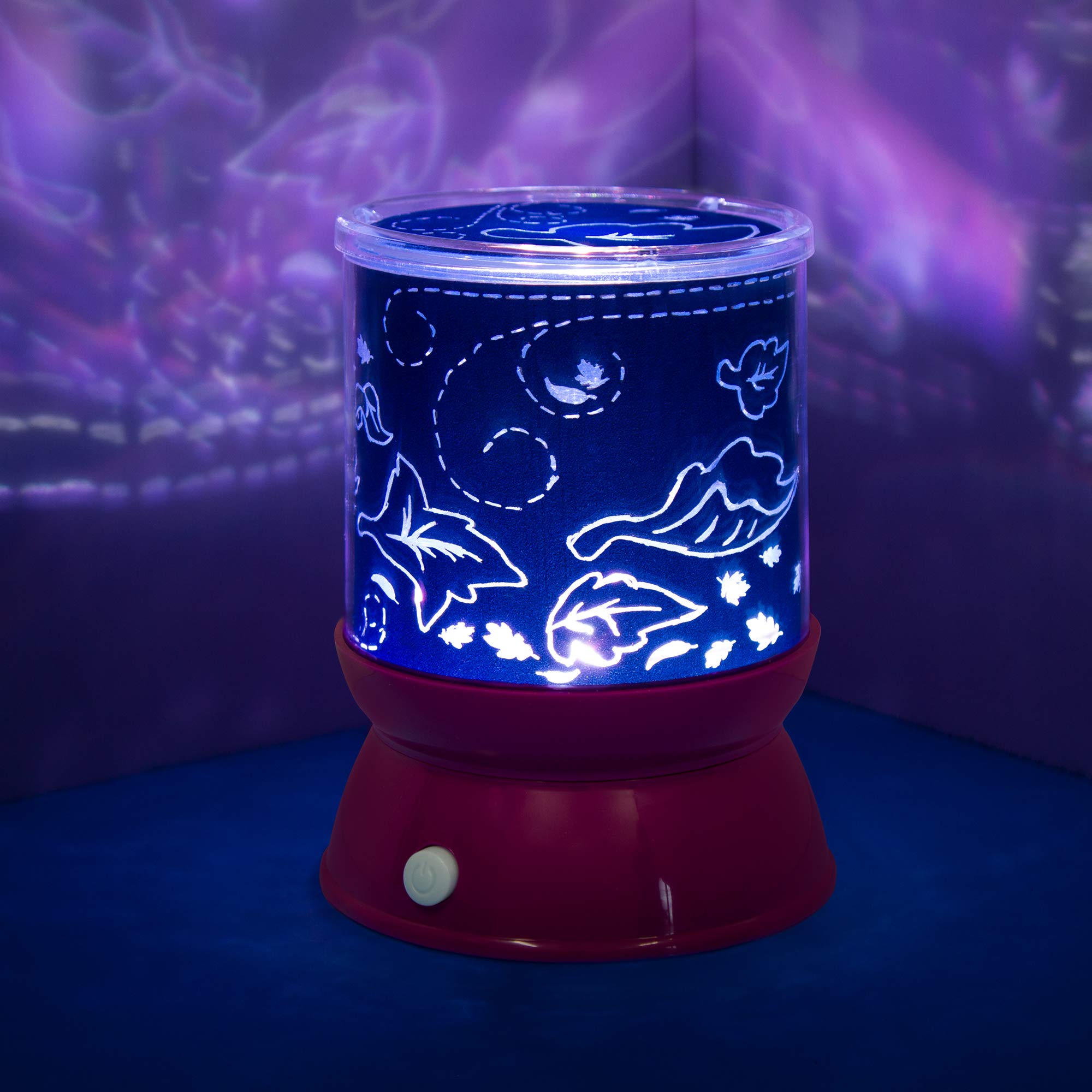 Make It Real Disney Frozen 2 Starlight Projector for Girls - DIY Ceiling Projector Kit with Stencils & Scratch-Art Film, Illuminates Bedrooms with Frozen 2 Scenes - Creative Gift for Ages 8