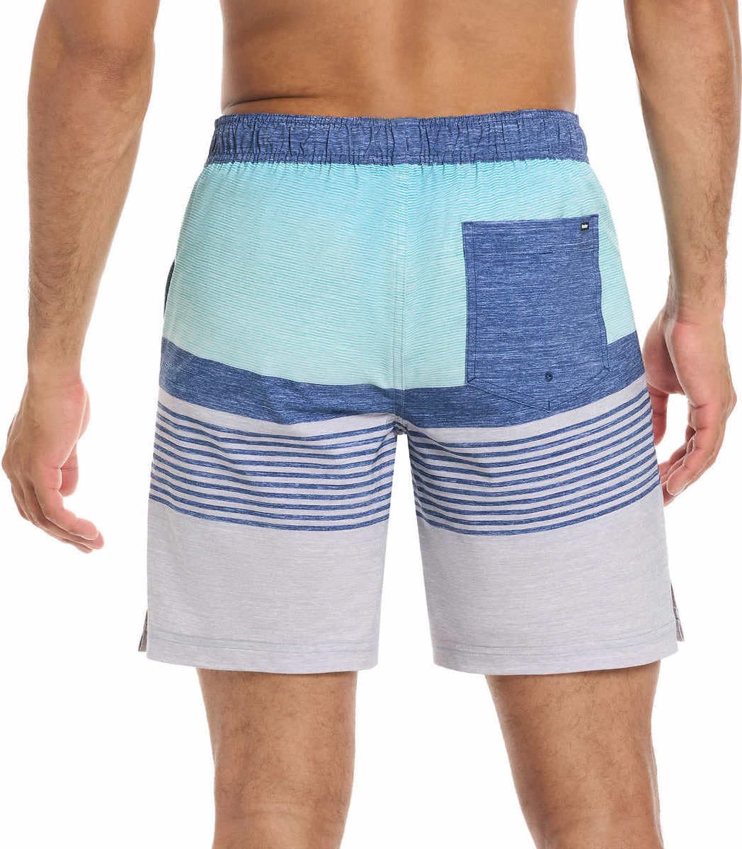SIZE: XXL - Hurley Mens Lightweight Volley Swim Short Trunk (US, Alpha, XX-Large, Regular, Regular, Navy Stripe)