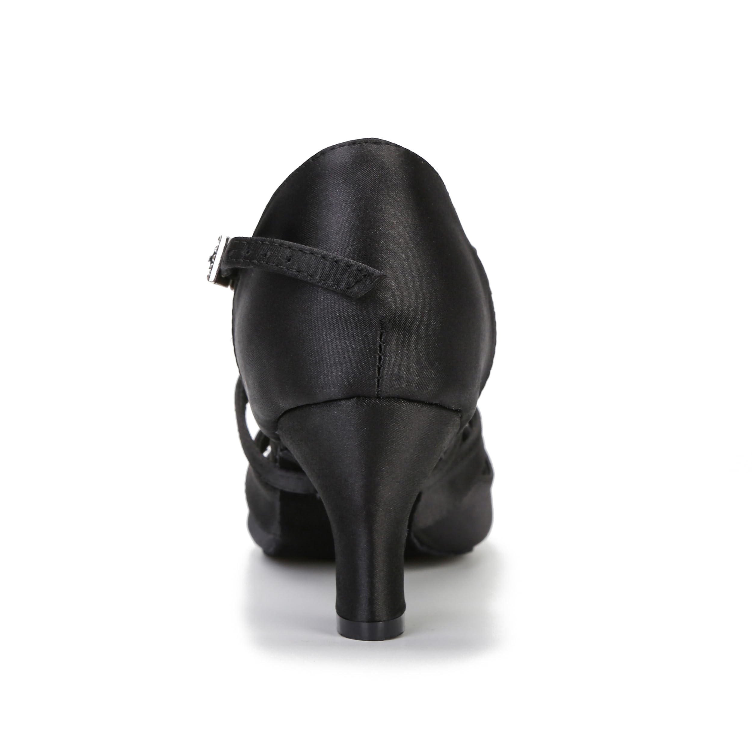 SIZE: 37.5 - Women's Latin Dance Shoes Female's Ballroom Salsa Dance Shoes 2.5 3 Inch Heel