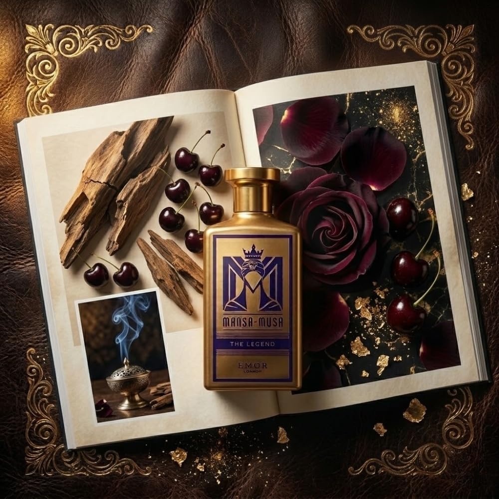 Mansa Musa The Legend Eau De Parfum 100ml Long Lasting Oud Leather Unisex Perfume
